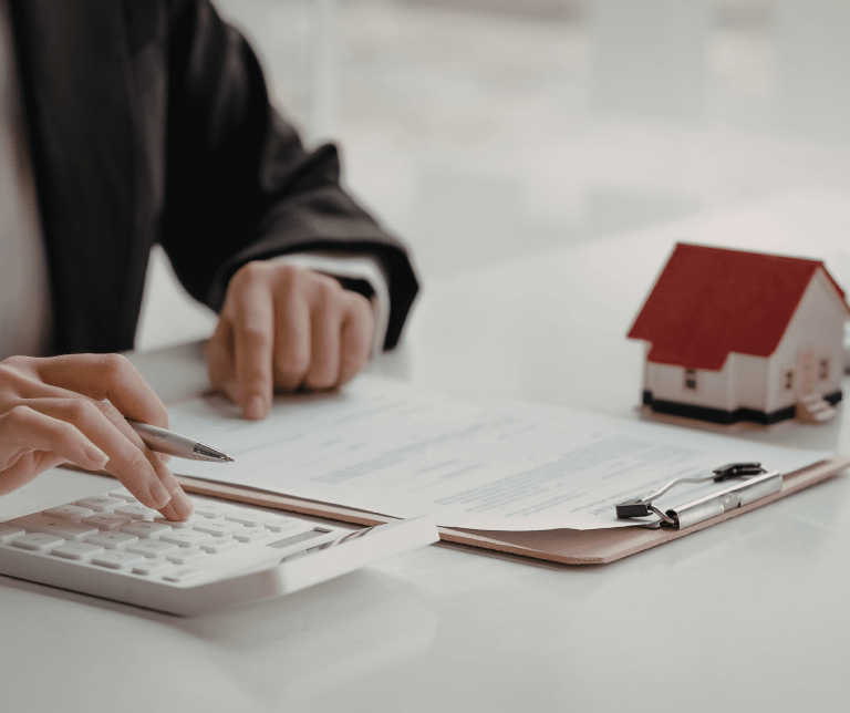 finances being calculated